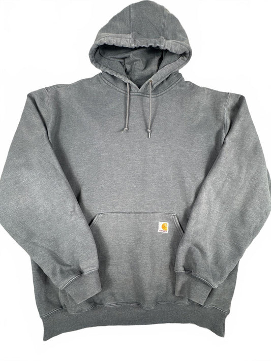Carhartt Tall Grey Sweatshirt Hoodie Size XL
