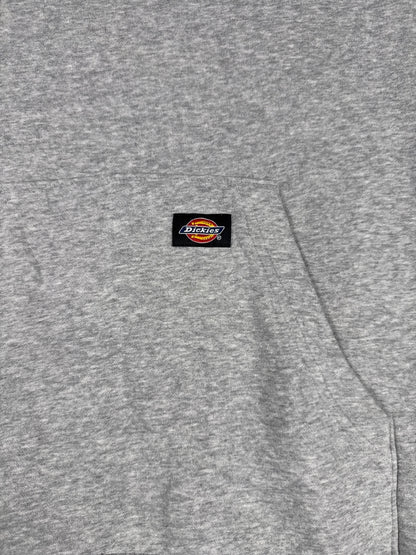 Vintage Dickies Grey Hoodie Sweatshirt Size LT