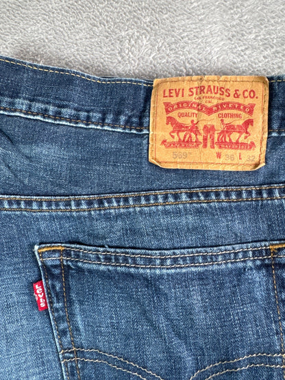 Levi's 569 Loose Straight Fit Jeans W36 L32