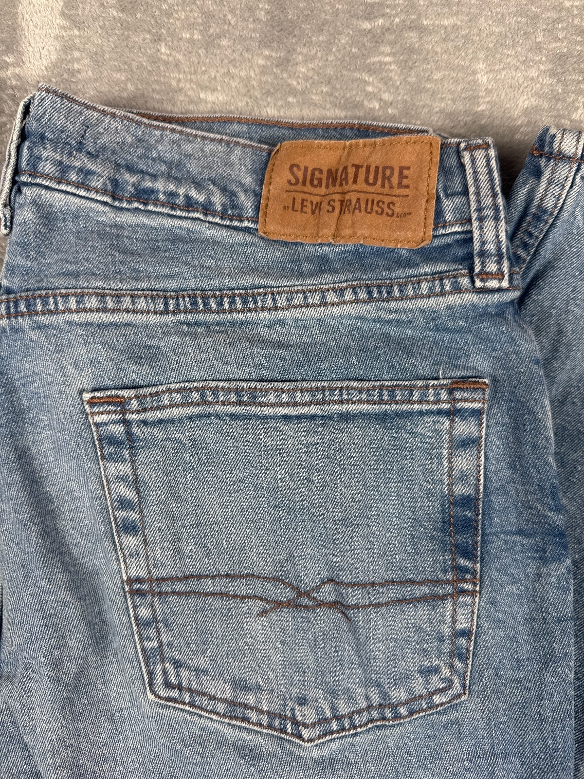 Levi's Signature Slim Fit Blue Denim Jeans W34 L30