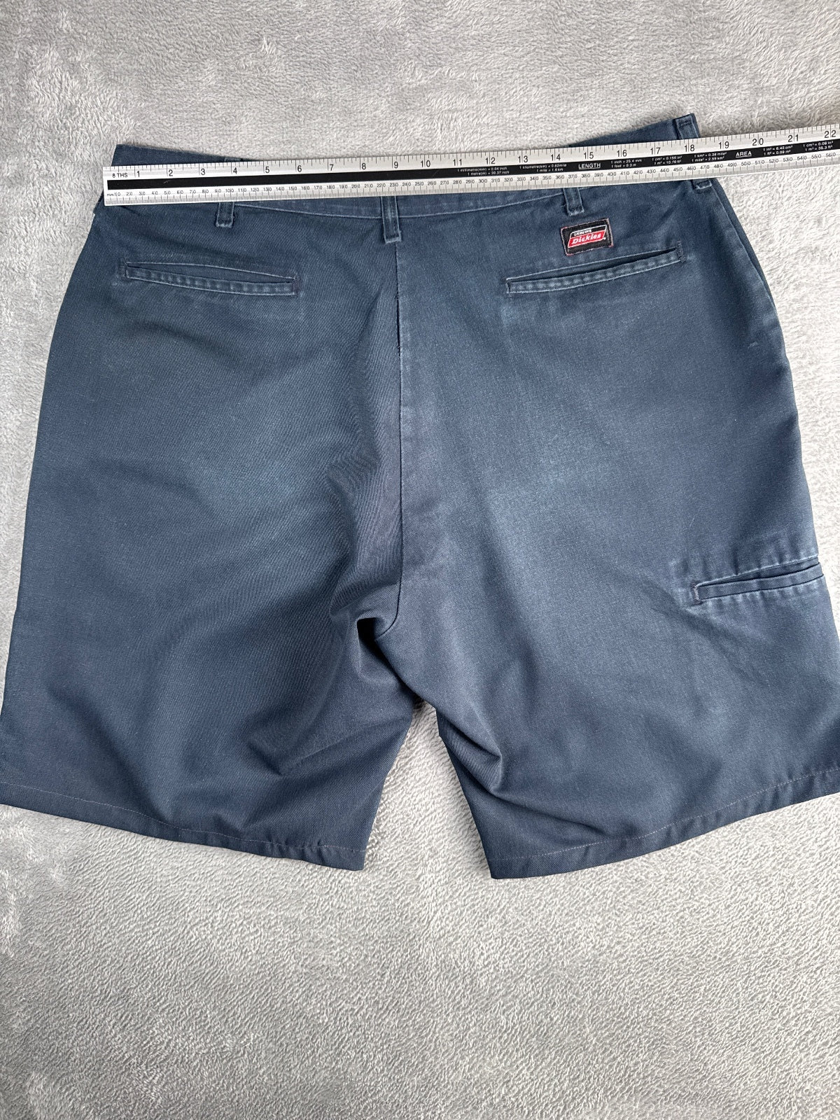 Vintage Classic Dickies Men's Work Shorts Navy Blue - W38