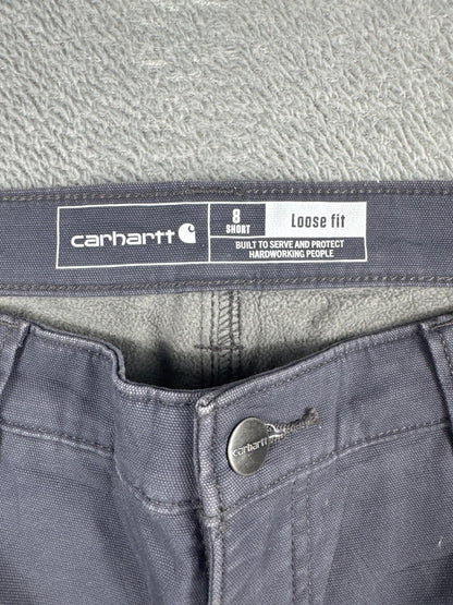 Carhartt Workwear Pants in Grey with Utility Pockets Size 8