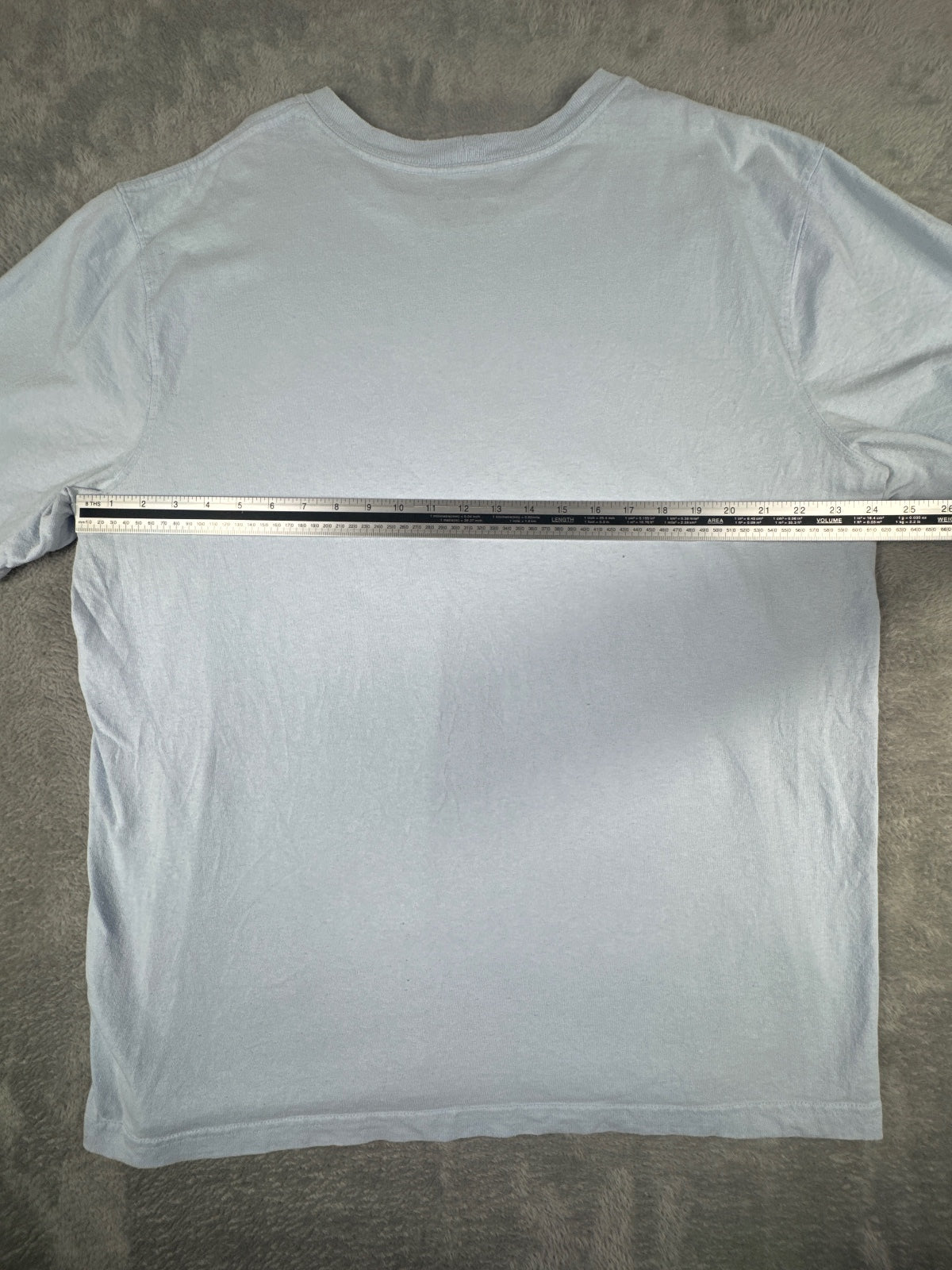 Carhartt Relaxed Fit Graphic T-Shirt in Light Blue Size XL