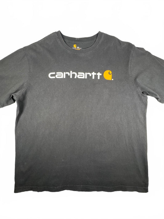 Carhartt Black Original Fit Logo T-Shirt Size 2XL