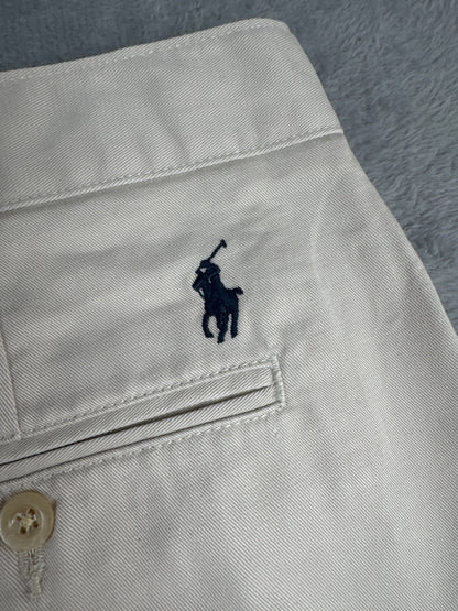 Polo by Ralph Lauren Classic Fit Cotton Beige Shorts W42