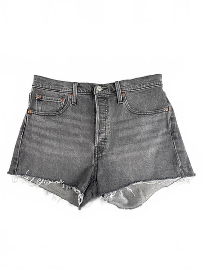 Levi's 501 Grey Denim Cutoff Shorts W31