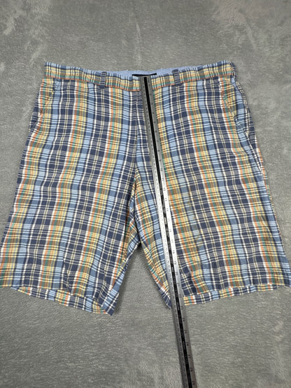 Tommy Hilfiger Men's Plaid Casual Shorts W38