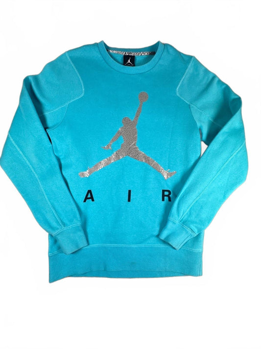 Jordan Air Turquoise Crewneck Sweatshirt Size S