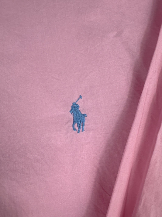 Ralph Lauren Pink Button-Down Shirt Size 4XL