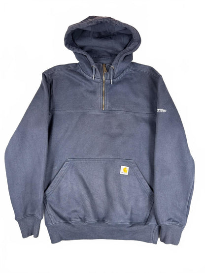 Carhartt Rain Defender Loose Fit Navy Hoodie Sweatshirt - S