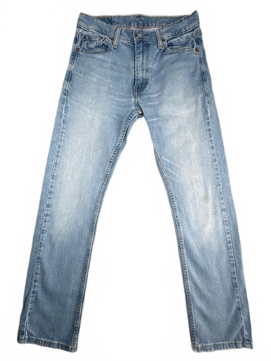 Levi's 513 Slim Straight Light Blue Denim Jeans W30 L30
