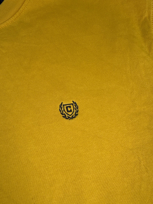 Chaps Yellow Crewneck Sweatshirt Size XL