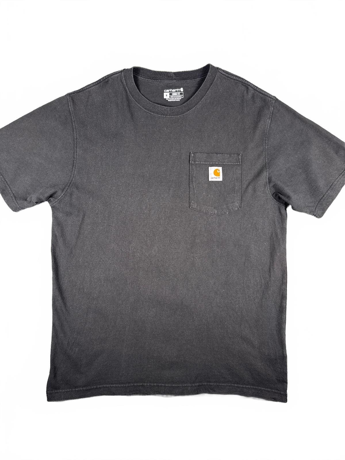 Carhartt Loose Fit Black Pocket T-Shirt Size M