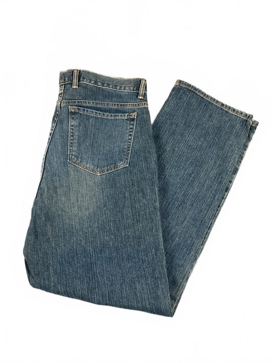 Eddie Bauer Natural Stretch Blue Denim Jeans Size 16 Regular