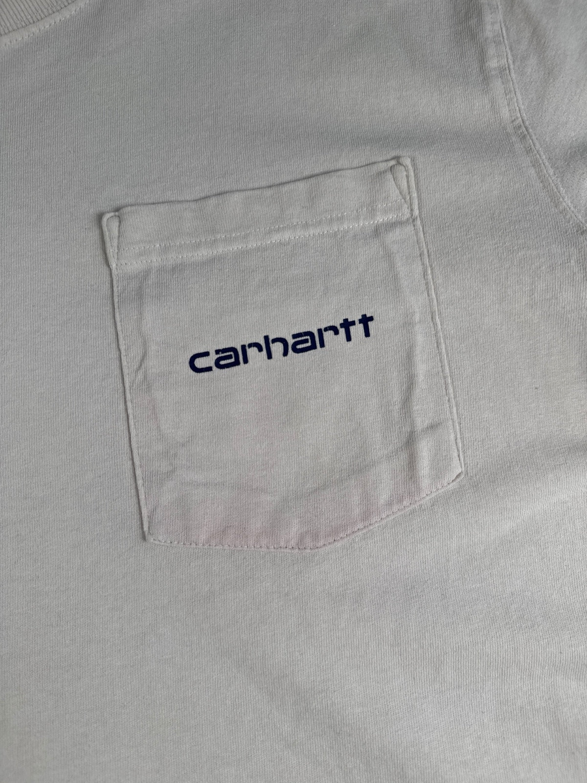 Carhartt Relaxed Fit White Pocket T-Shirt Size L