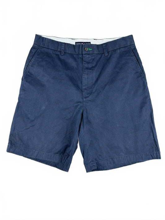 Tommy Hilfiger Navy Cotton Shorts W34