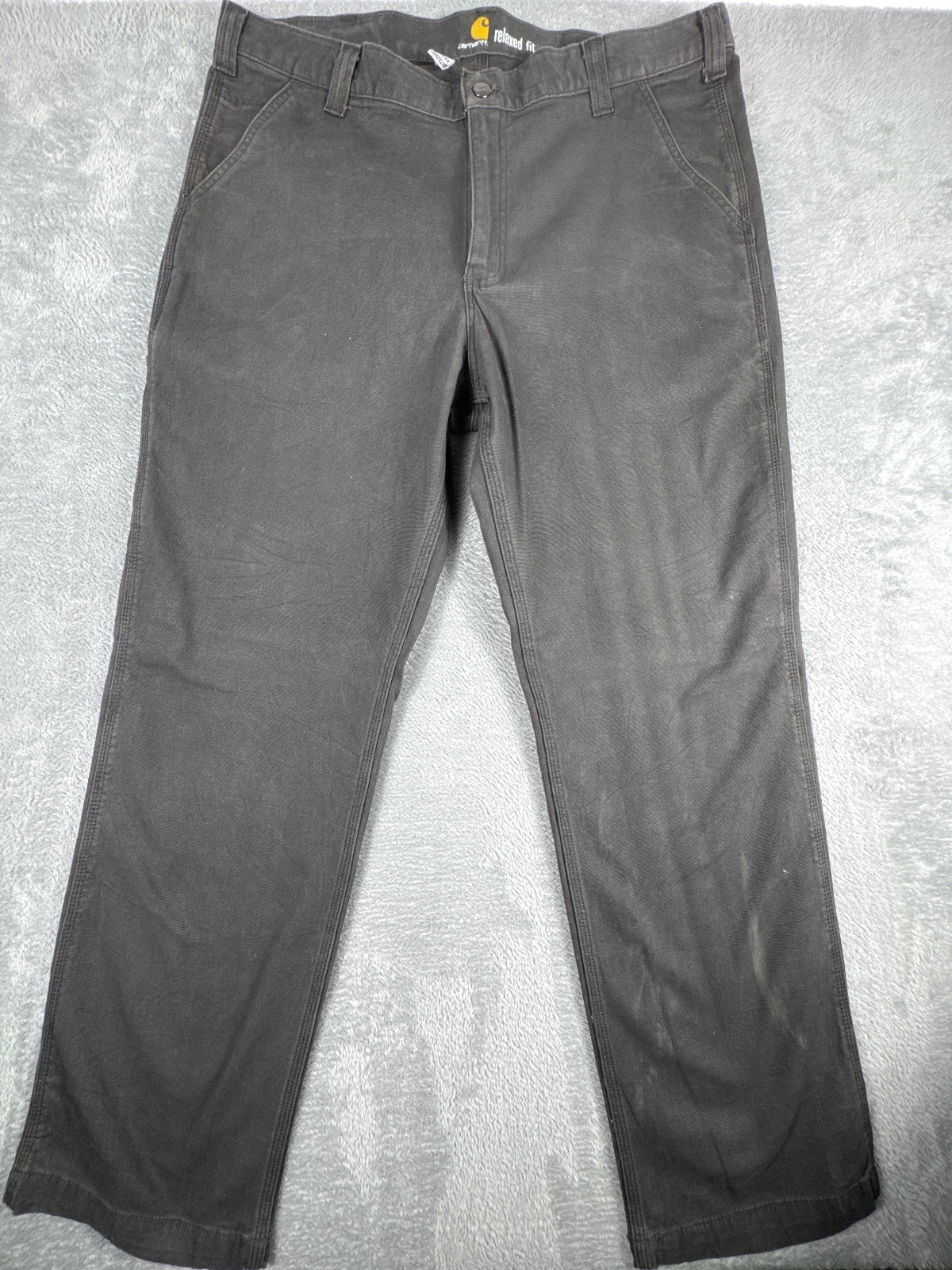 Carhartt Relaxed Fit Black Work Pants W38 L32