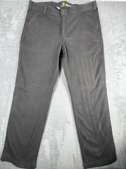 Carhartt Relaxed Fit Black Work Pants W38 L32
