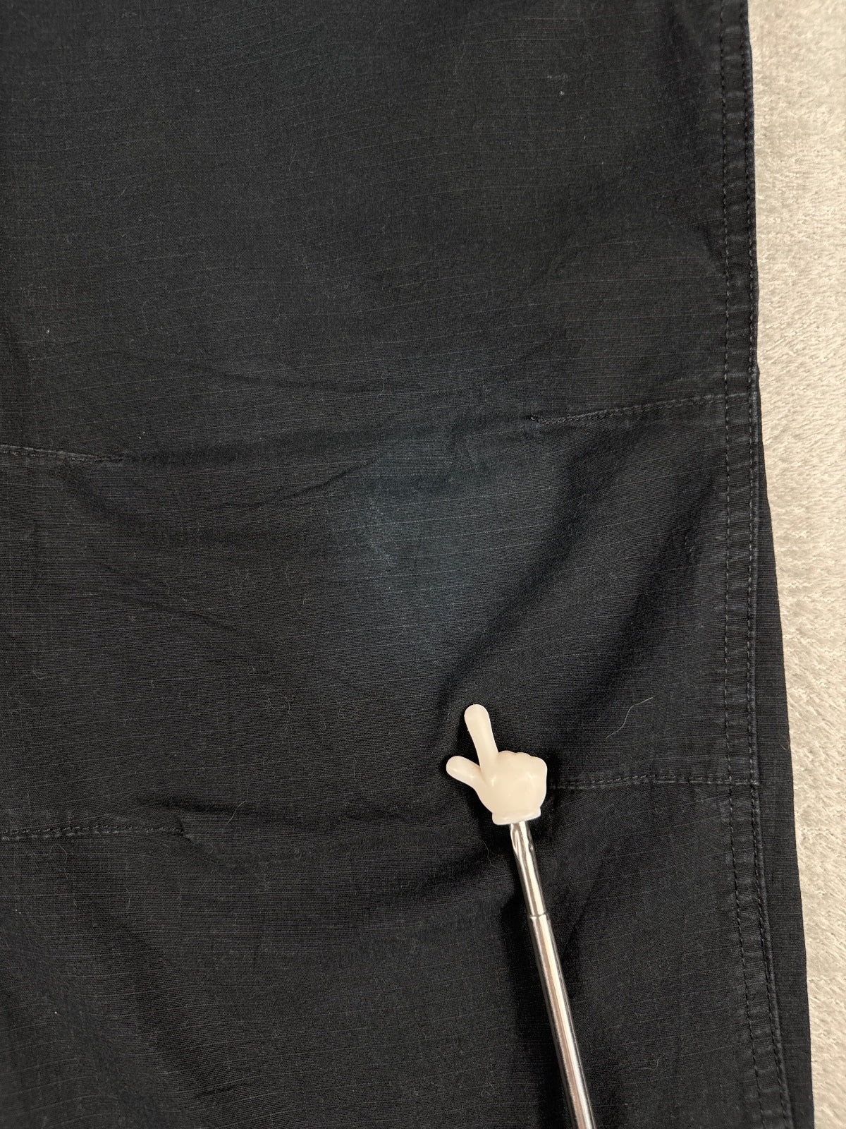 Dickies Men's Black Work Pants with Utility Pockets W42 L30