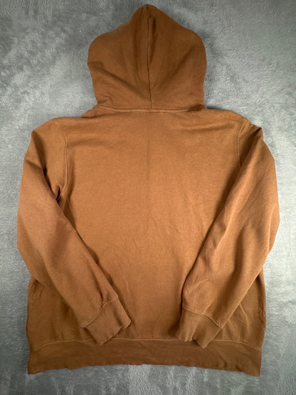 The North Face Men's Brown Hoodie Regular Fit Size XL