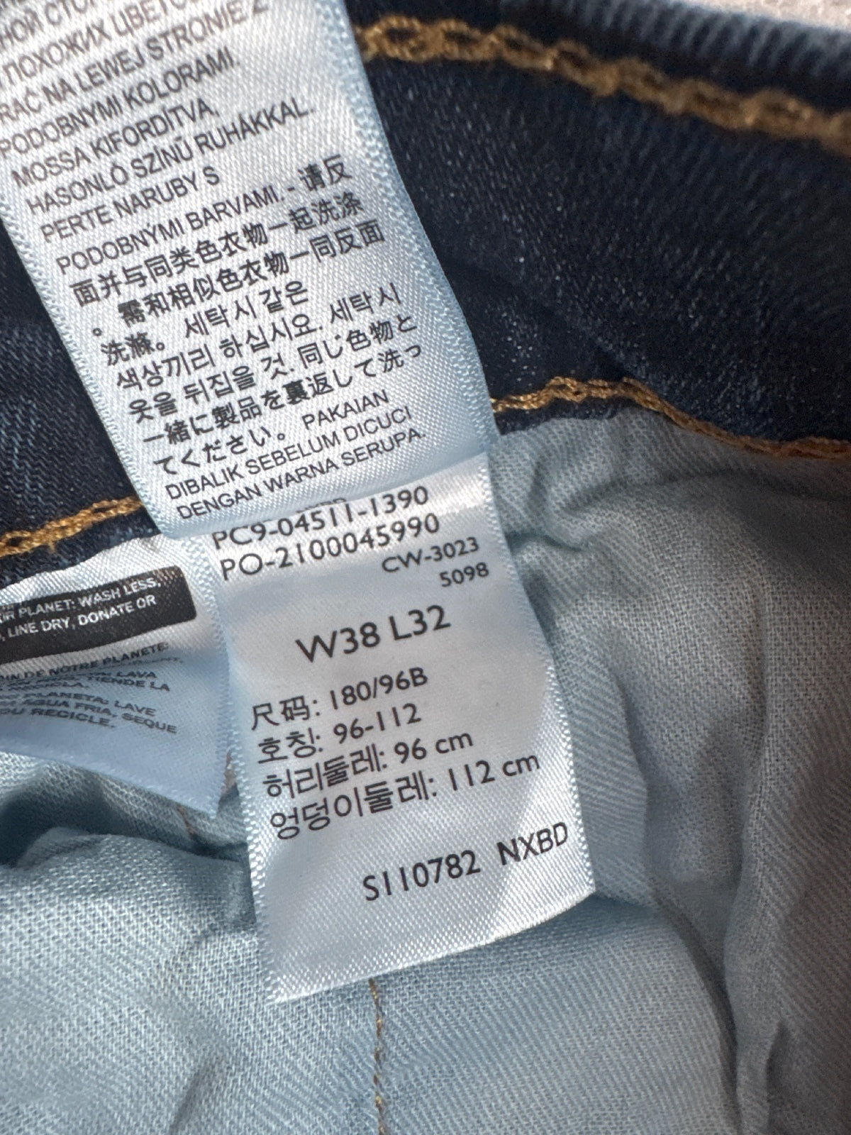 Levi's 511 Slim Fit Jeans W38 L32