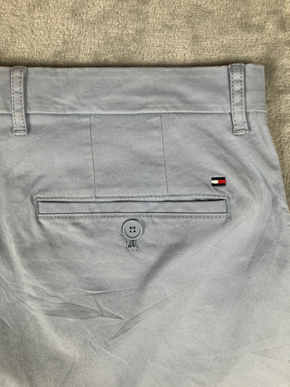 Tommy Hilfiger Light Blue Cotton  Vintage Chino Shorts - W36