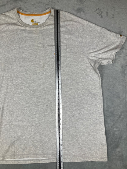 Carhartt Men's Relaxed Fit Grey Pocket T-Shirt Size 2XL