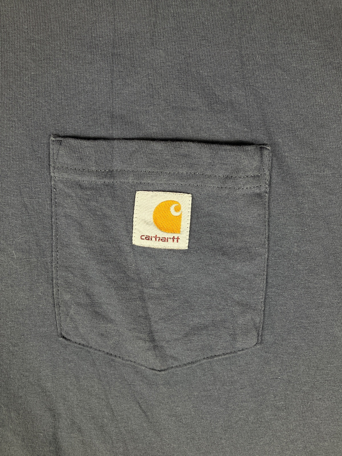 Carhartt Original Fit Navy Blue Pocket T-Shirt Size XL
