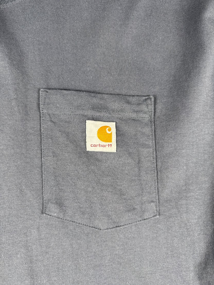 Carhartt Loose Fit 4XL Tall Grey Pocket T-Shirt
