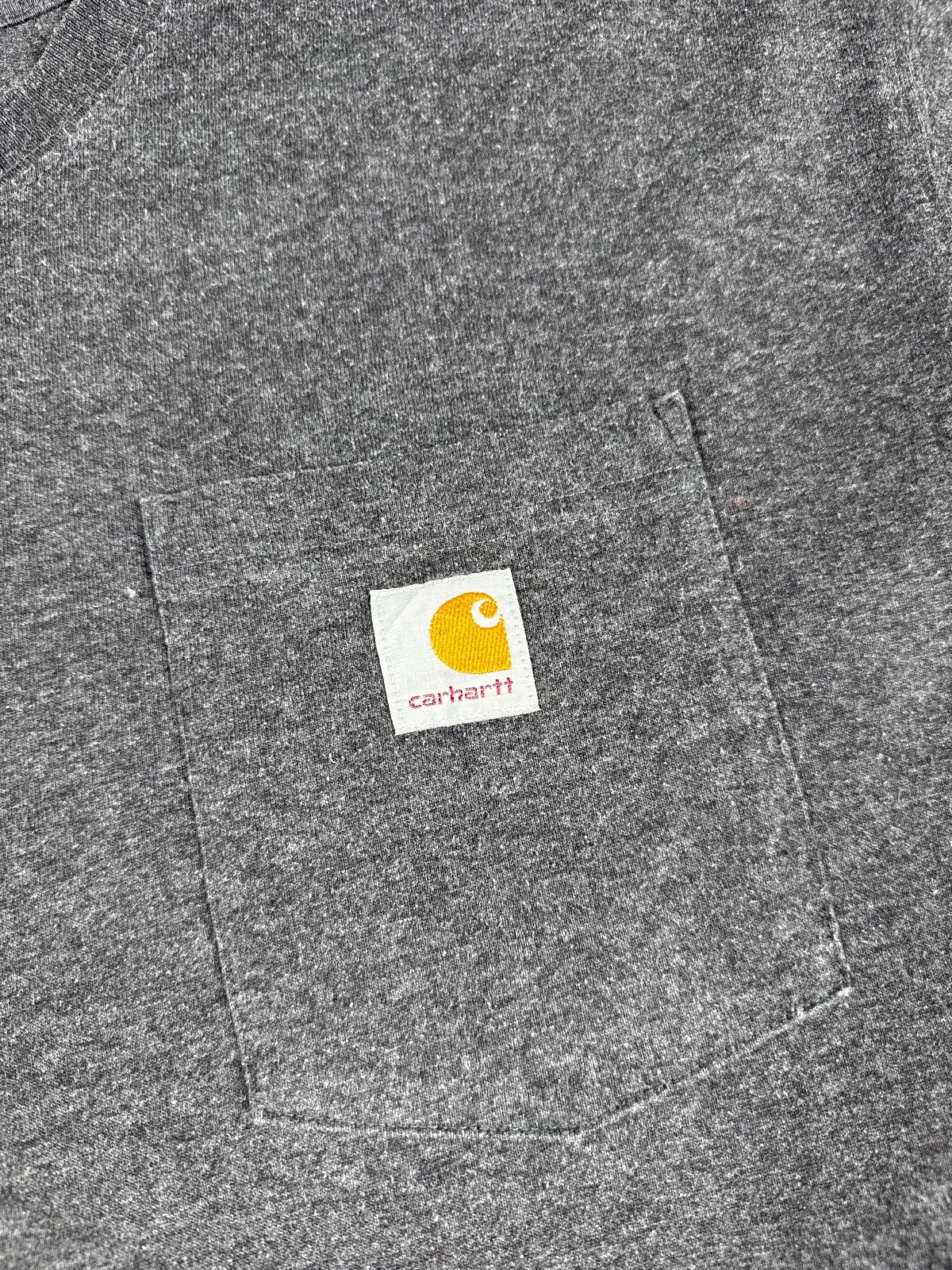 Carhartt Men's Tall Loose Fit Grey Pocket T-Shirt Size XXL