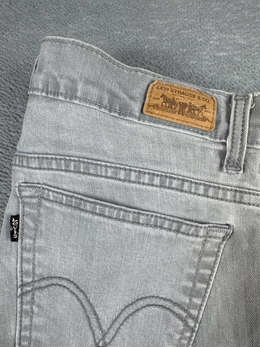 Levi's 550 Relaxed Tapered Grey Jeans Size 8M