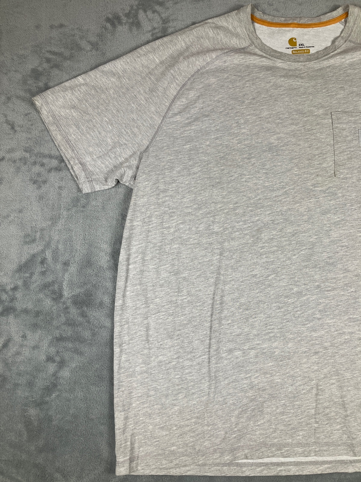 Carhartt Men's Relaxed Fit Grey Pocket T-Shirt Size 2XL