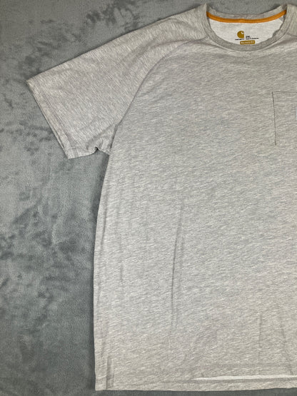 Carhartt Men's Relaxed Fit Grey Pocket T-Shirt Size 2XL