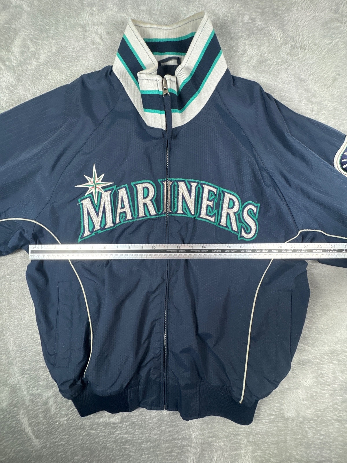 Majestic Seattle Mariners Authentic Collection Jacket Size M