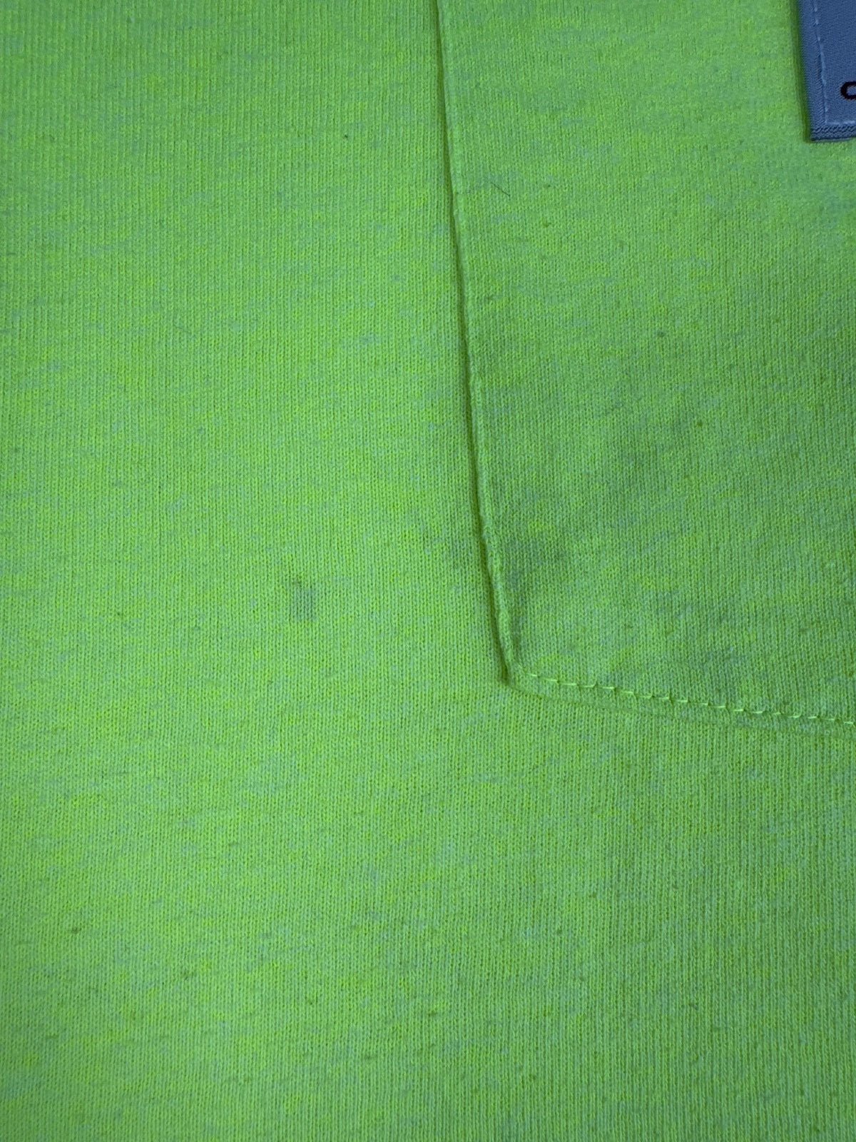 Carhartt Loose Fit Neon Yellow T-Shirt Size Large