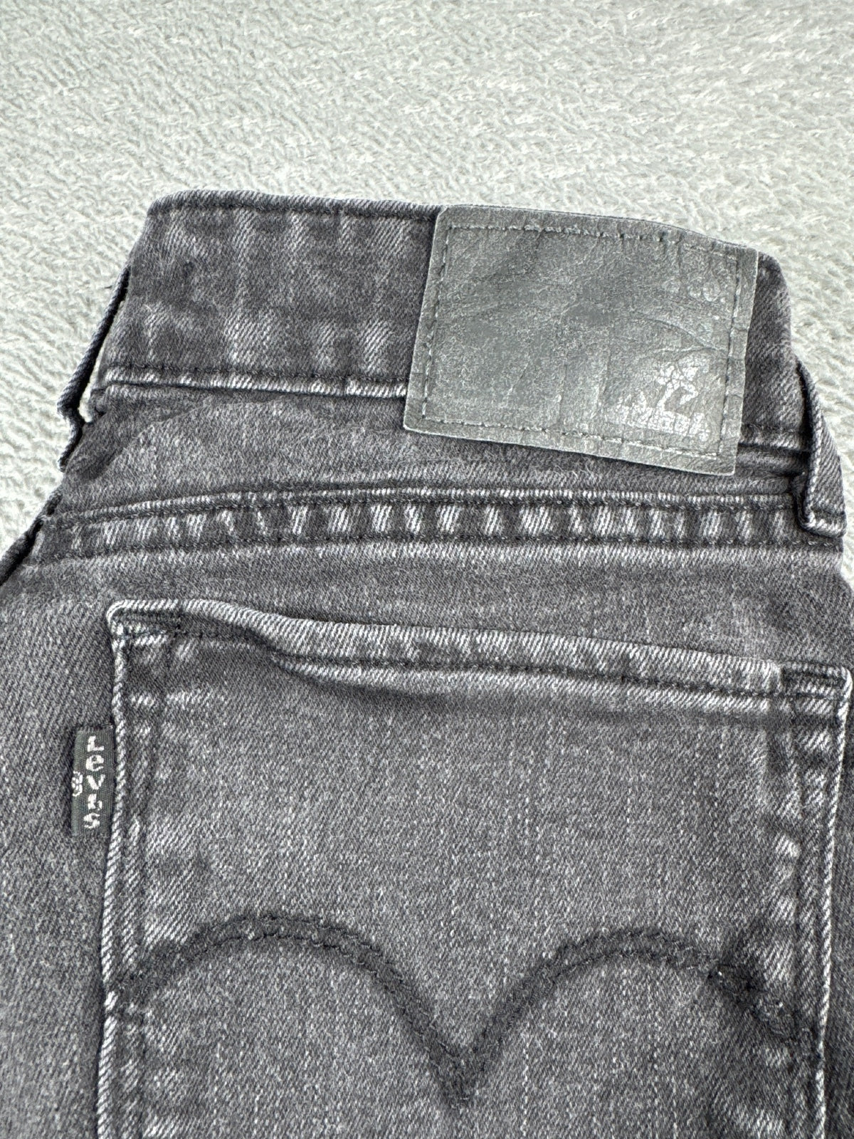 Levi's 711 Skinny Black Jeans W27 L30