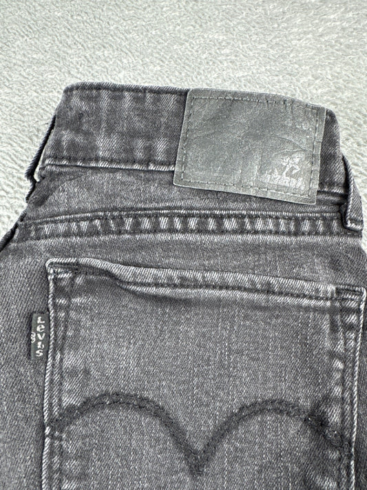 Levi's 711 Skinny Black Jeans W27 L30