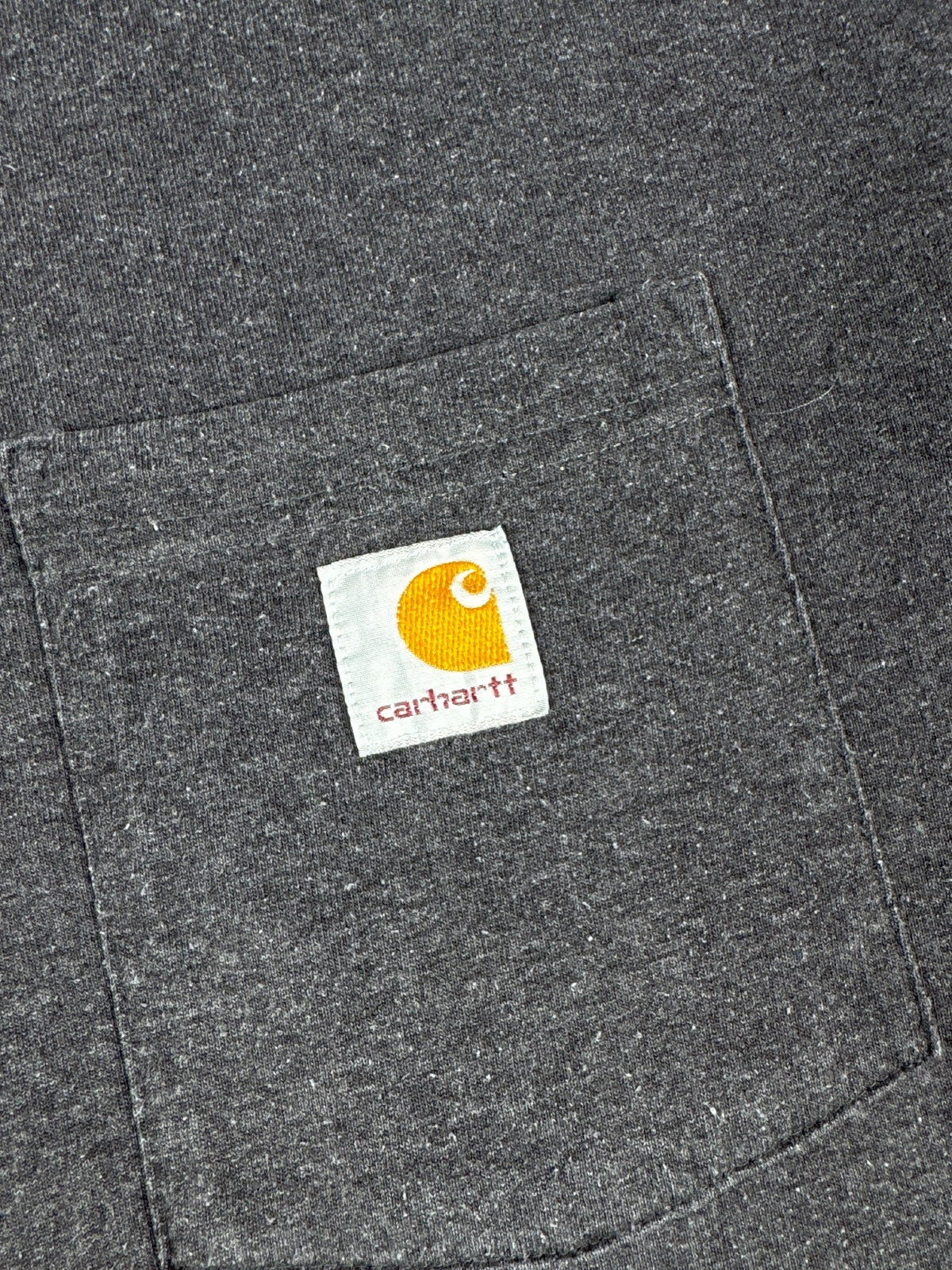 Carhartt Tall Original Fit Heather Black T-Shirt Size XXL