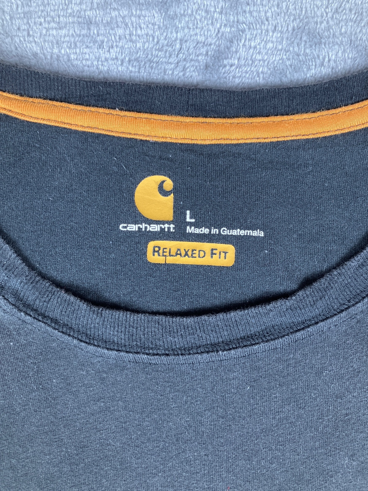 Carhartt Black Relaxed Fit Vintage T-Shirt Large