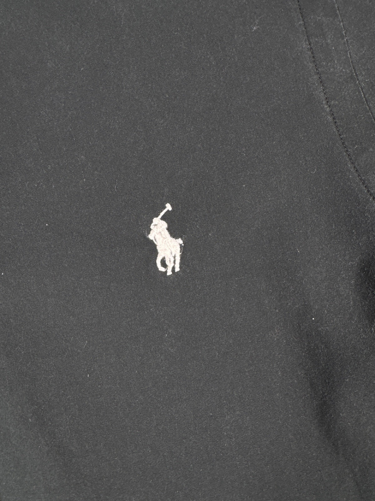 Ralph Lauren Slim Fit Black Button-Down Shirt Size S