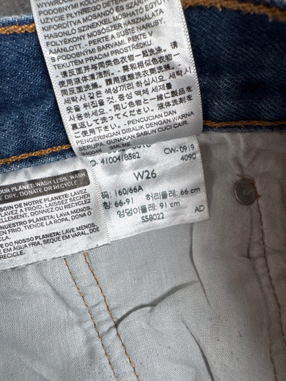 Levi's Premium 501 Denim Cutoff Shorts W26