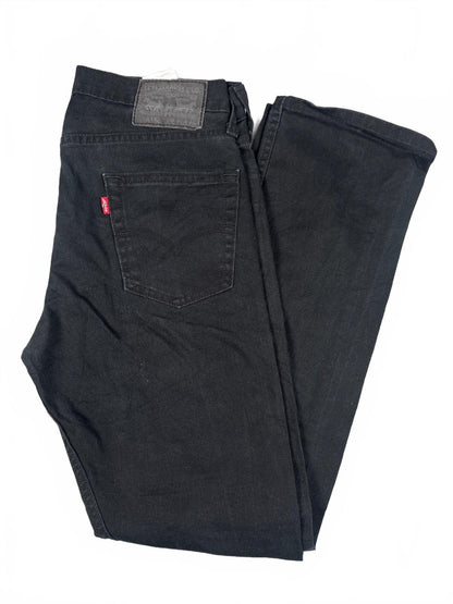 Levi's Black 513 Slim Straight Jeans W30 L32