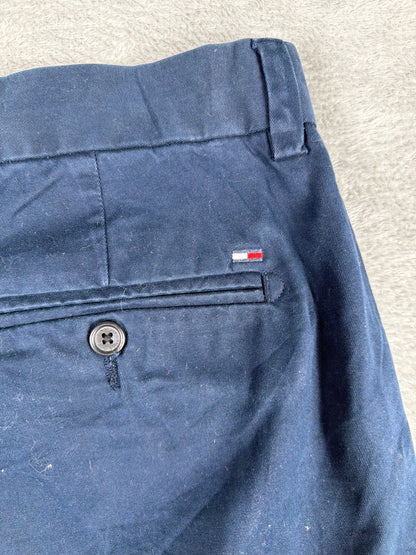 Tommy Hilfiger Navy Cotton Shorts W34