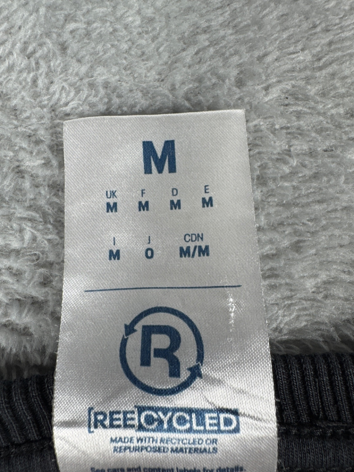 Reebok Black and Turquoise Sweatshirt Size M