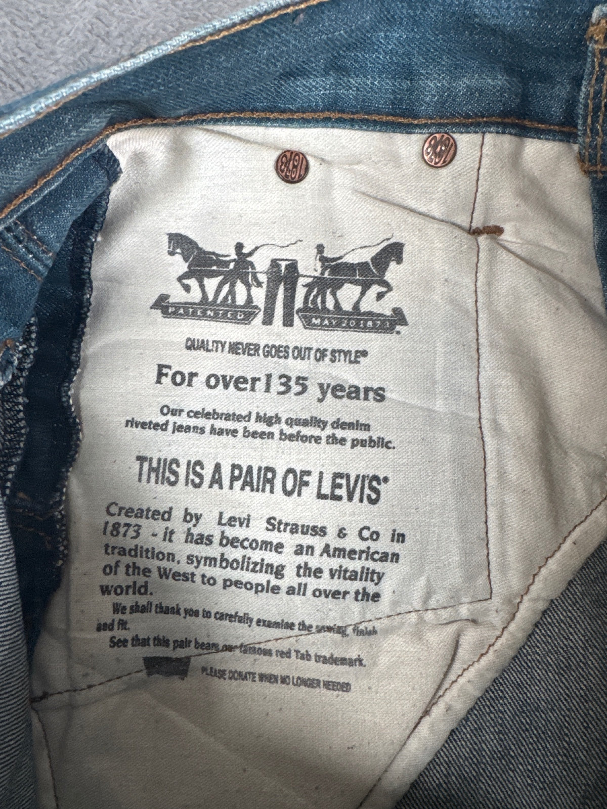 Levi's 514 Straight Fit Jeans W36 L34