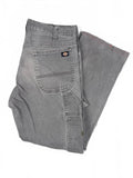 Dickies Grey Carpenter Work Trousers with Utility Pocket W32