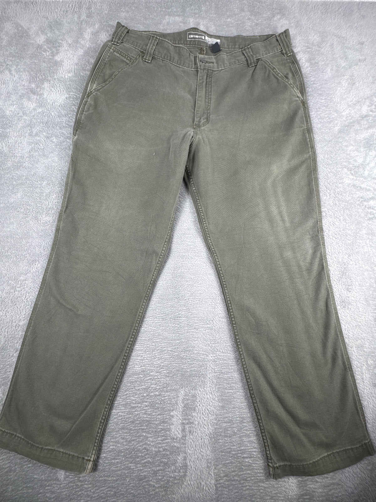 Carhartt Relaxed Fit Khaki Work Pants W36 L30