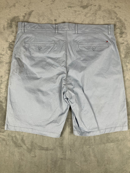 Tommy Hilfiger Light Blue Cotton  Vintage Chino Shorts - W36