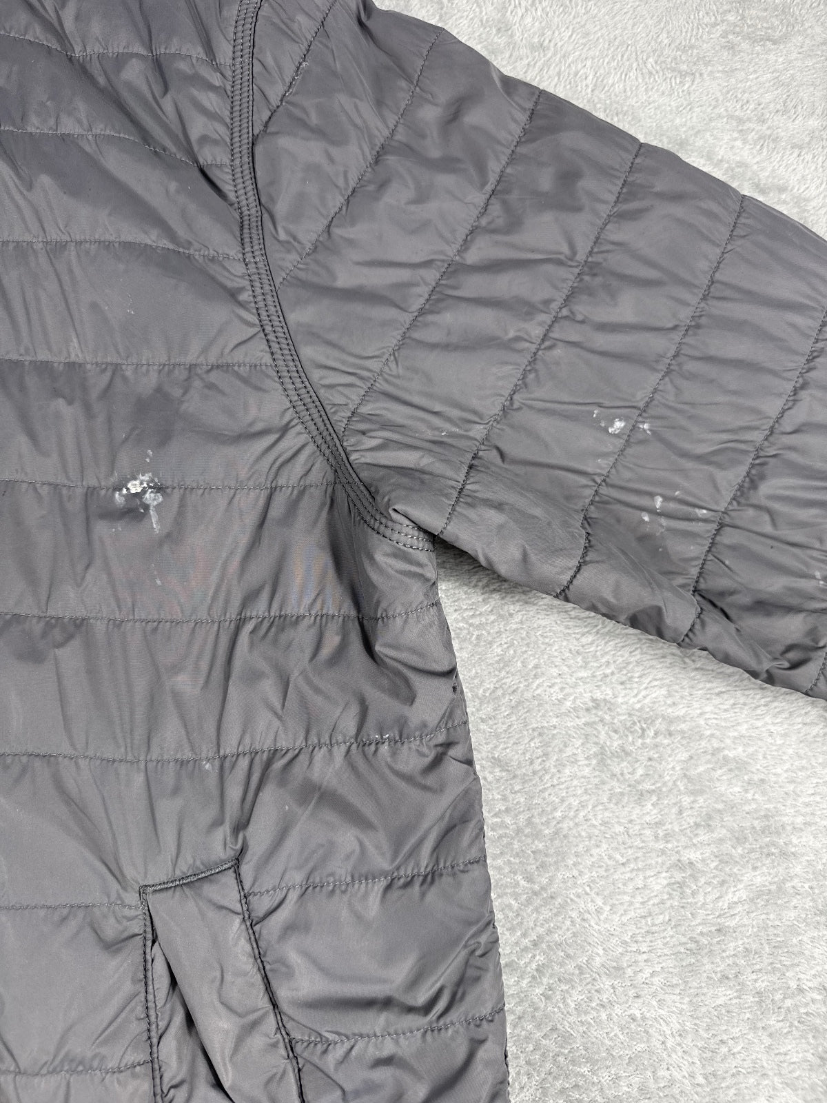 Carhartt Relaxed Fit Grey Quilted Jacket Size L
