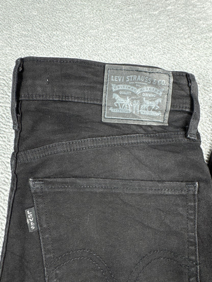 Levi's Mile High Super Skinny Black Jeans W29